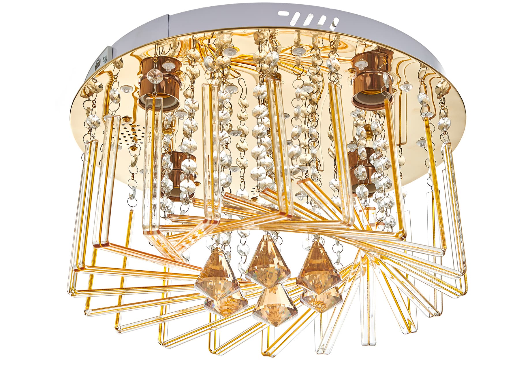 LED плафон EL 1942/40 GD + дистанционно 