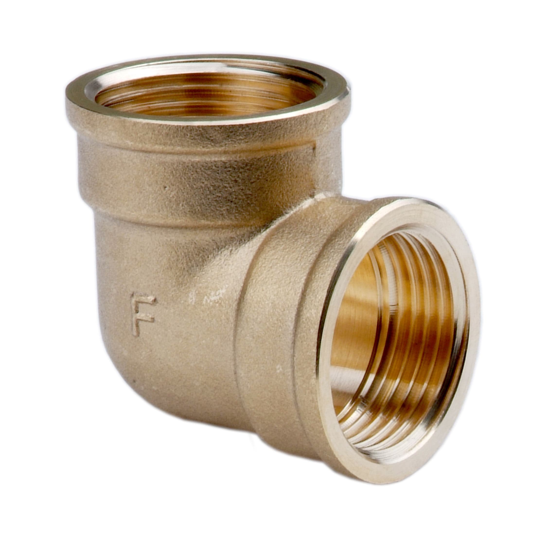 Коляно месинг Ferro 3/4"
