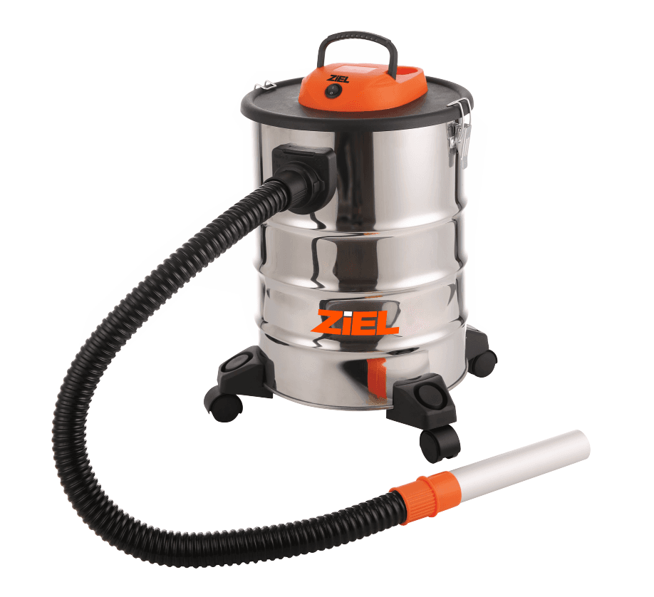 Прахосмукачка за пепел Ziel AVC1200-25X / 25 л