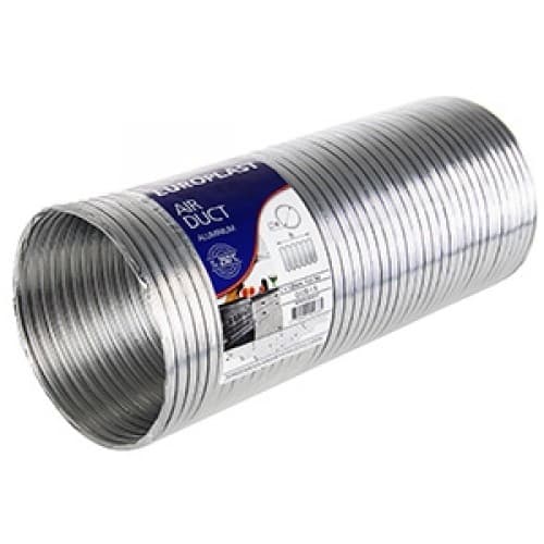 Алуминиев въздуховод Europlast ø125 / 1.5м