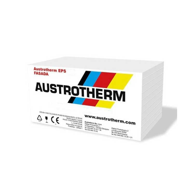 Фасаден стиропор Austrotherm EPS F (15-17кг) 10см