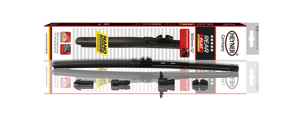 Специална задна чистачка Heyner Hybrid Flat 300 mm/ 12“