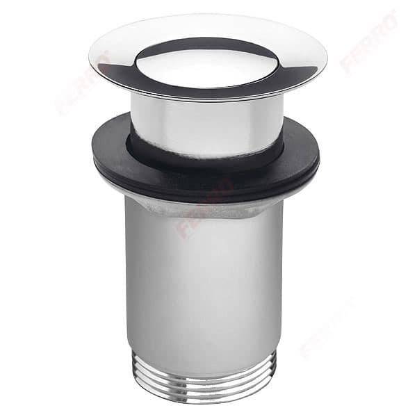 Витло месинг хром без преливник 1 1/4'' Ferro S283B