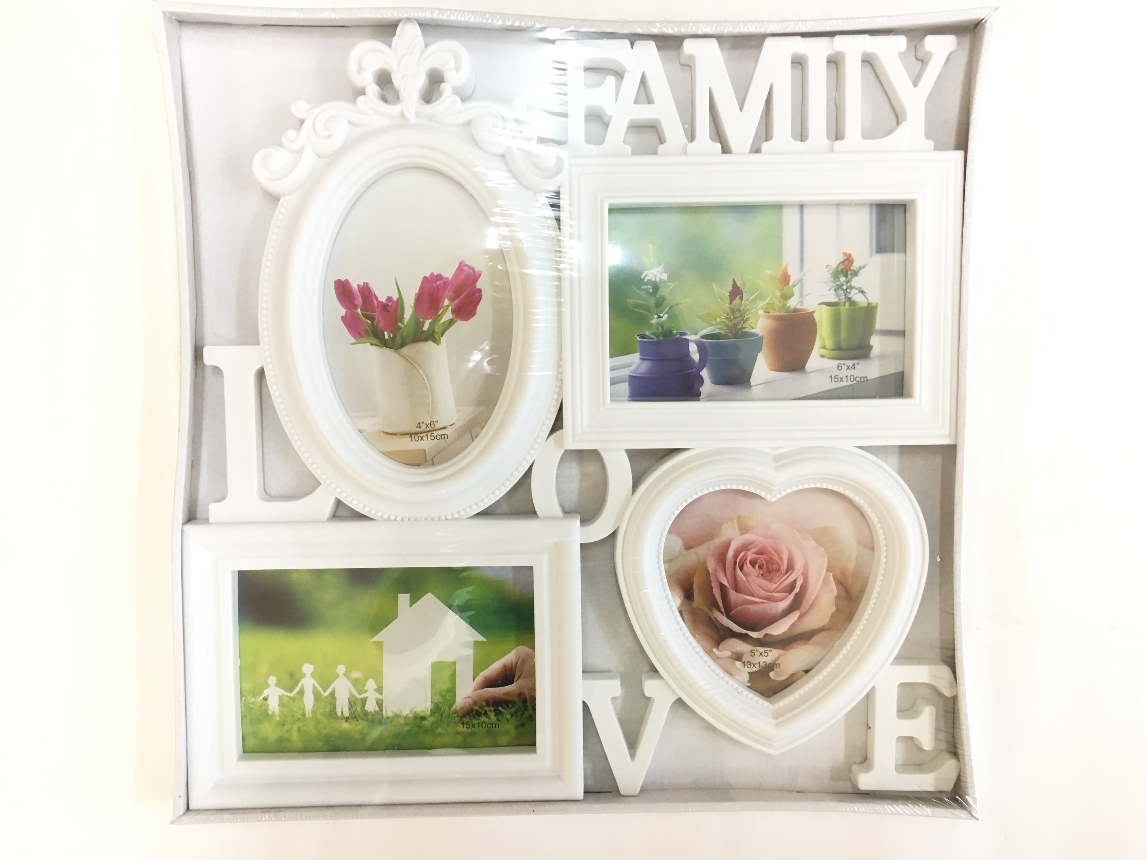 Рамка колаж Love Family 15302 / 4 снимки 