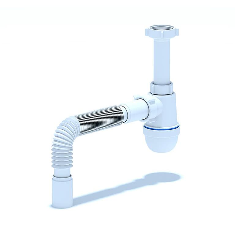 Сифон -1 1/2 чашка с гофре Aniplast ф40 / C0125