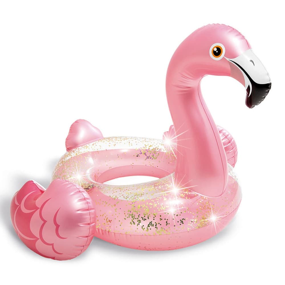 Надуваем пояс Intex Фламинго Glitter 56251NP 99x89x71см