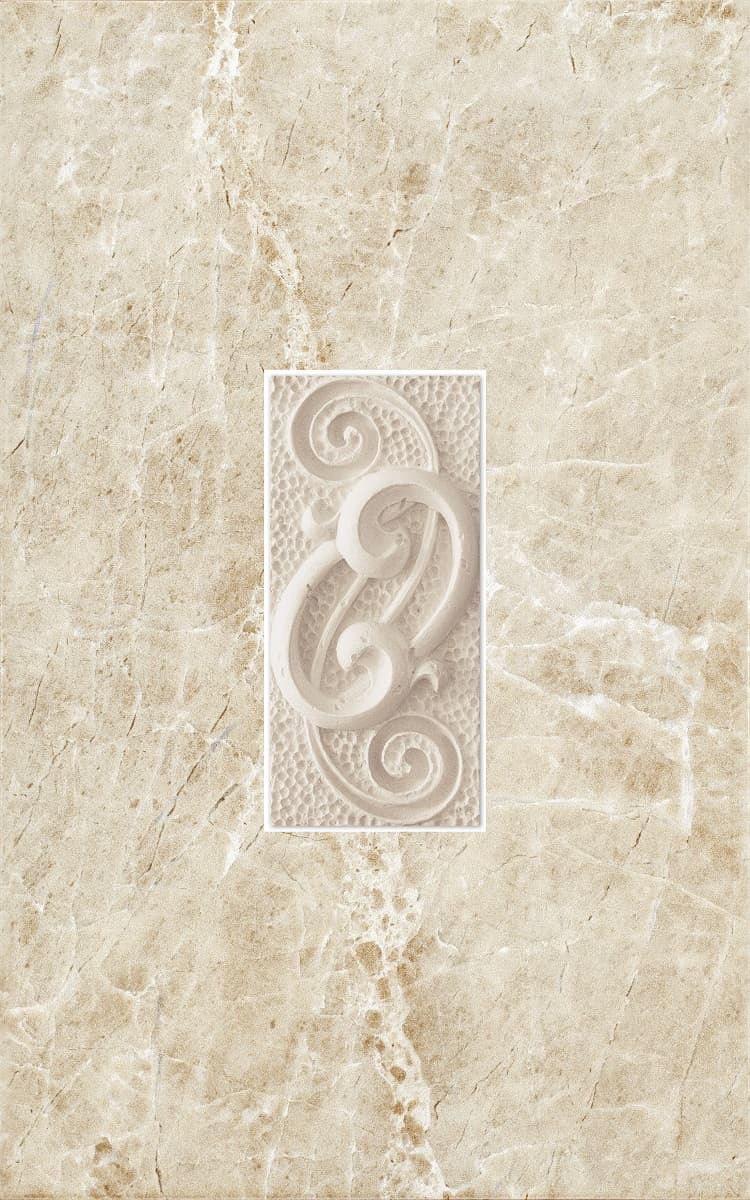 Декоративни плочки Cersanit Piedra Beige Inserto 25х40