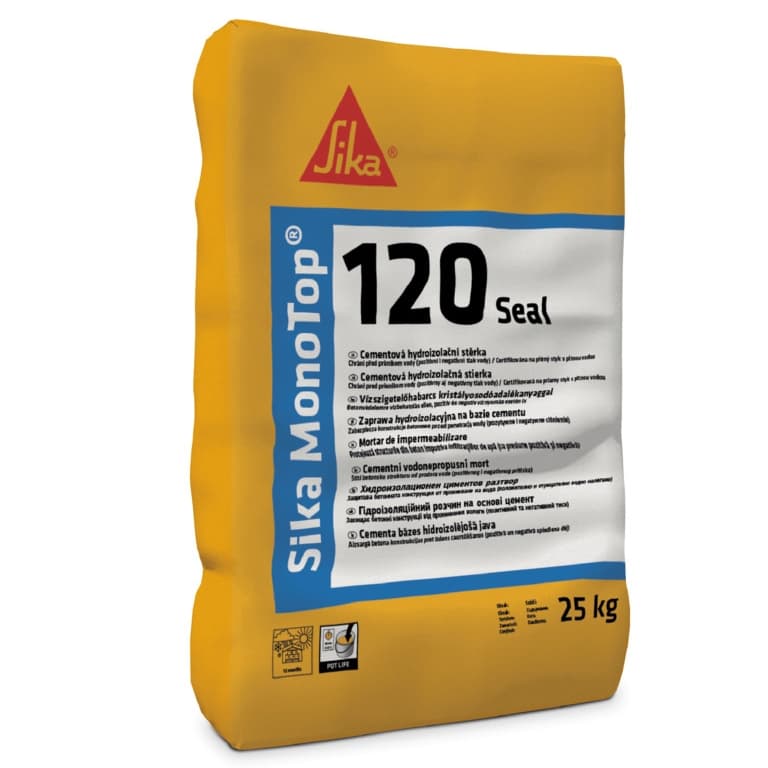 Хидроизолационен разтвор Sika MonoTop-120 Seal 25кг