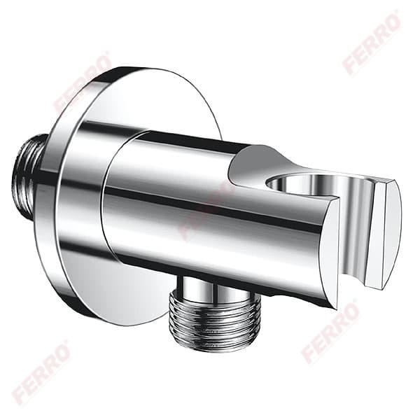 Монтажен клапан с ръкохватка за маркуч за душ Ferro 1/2"