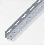 Ъглов перфориран профил Alfer 23001 / 35.5х35.5/2.4мм / 1м