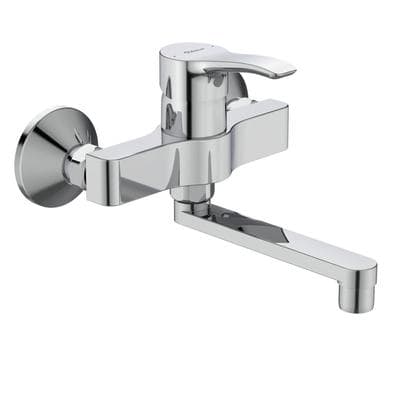 Смесител за умивалник с тръбен чучур Vidima Seva S BC391AA хром