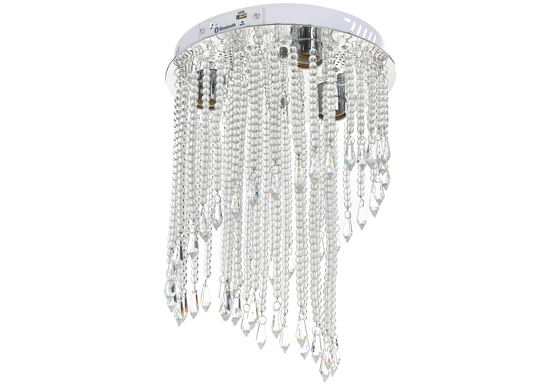 LED плафон EL 2141/30 CH хром