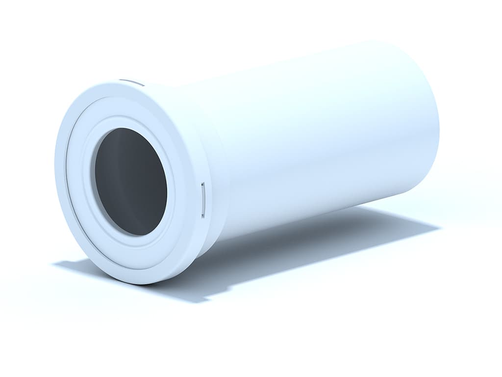 Права PVC тръба за тоалетна ø110mm