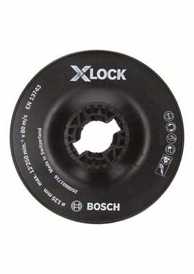Гумена подложка Bosch X-Lock твърда 125мм