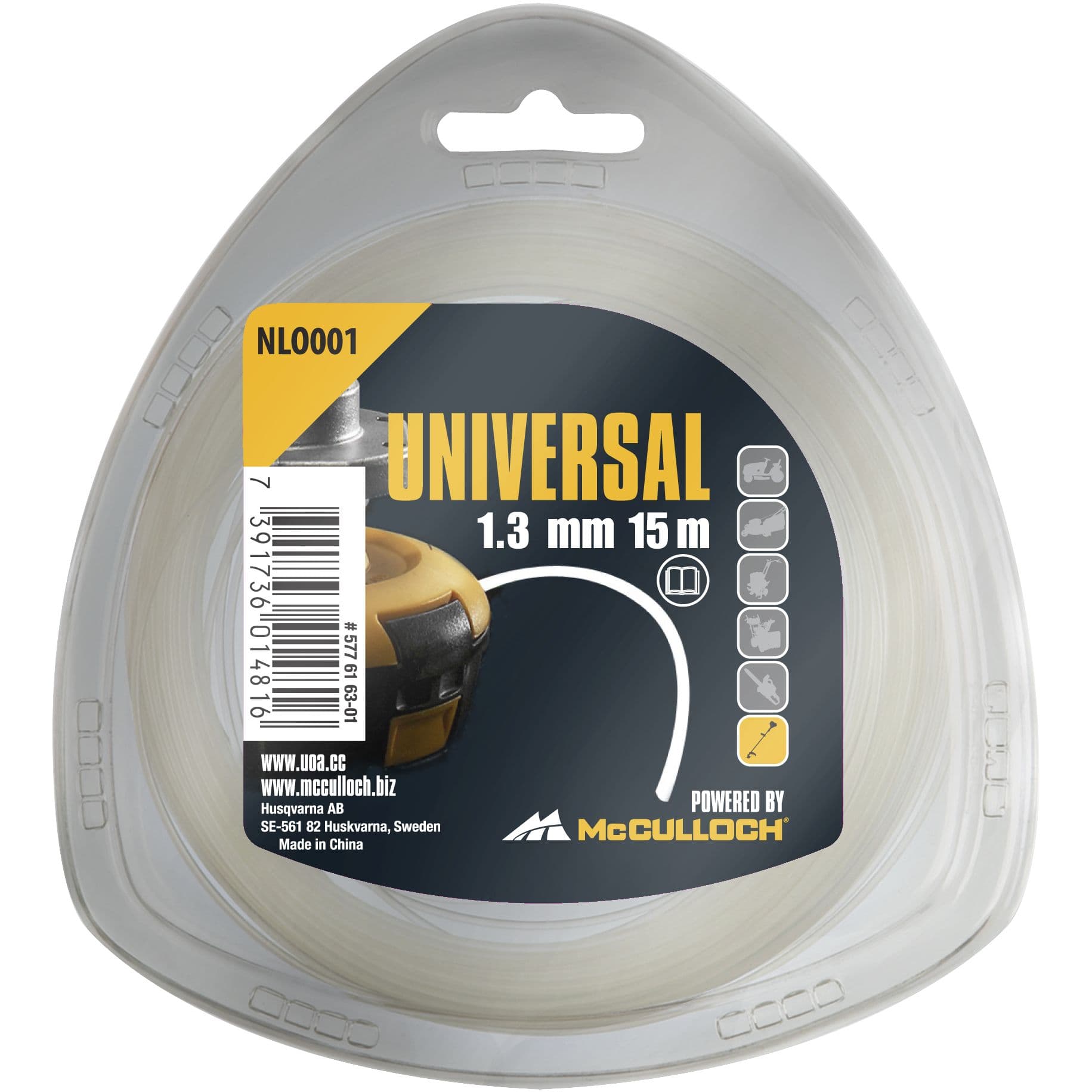 Кръгла корда Universal 1.3мм х 15м