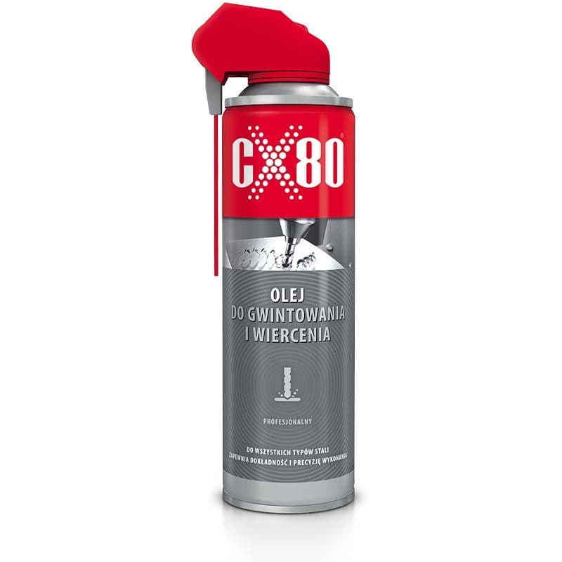 Масло за рязане на резби и пробиване CX80 Drilling And Tapping Oil Duo-Spray 500ml