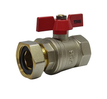 Сферичен кран Гайка 1" Т-ръкохватка THS Thermostyle
