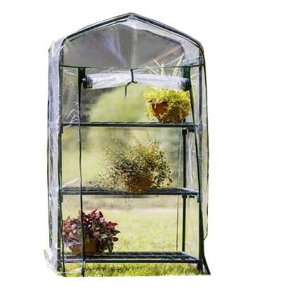 Оранжерия с метални рафтове WR-SG023 69х49х125cm / 8C 