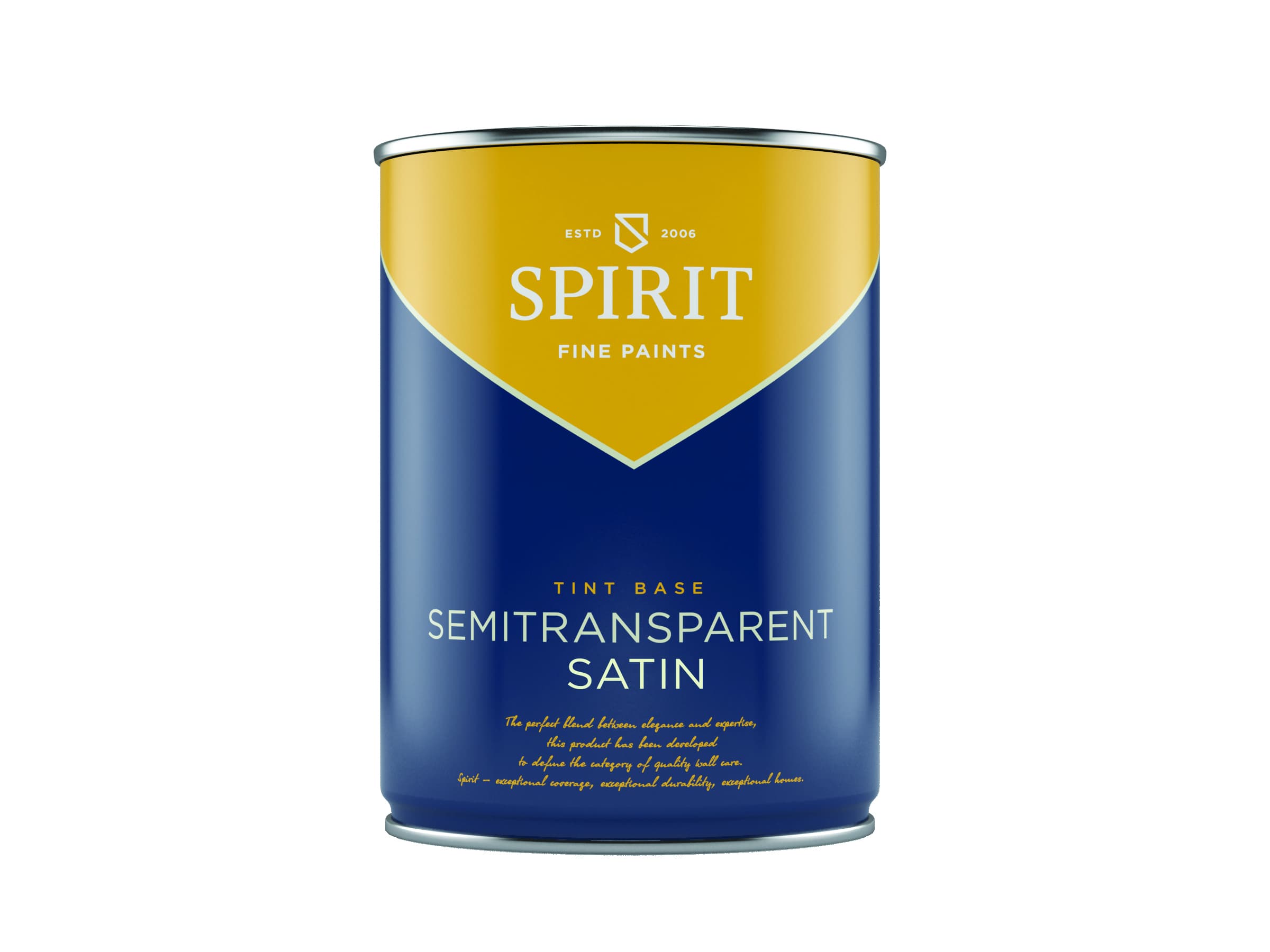 База за тониране Spirit Tint Base Semitransparent Satin 1л