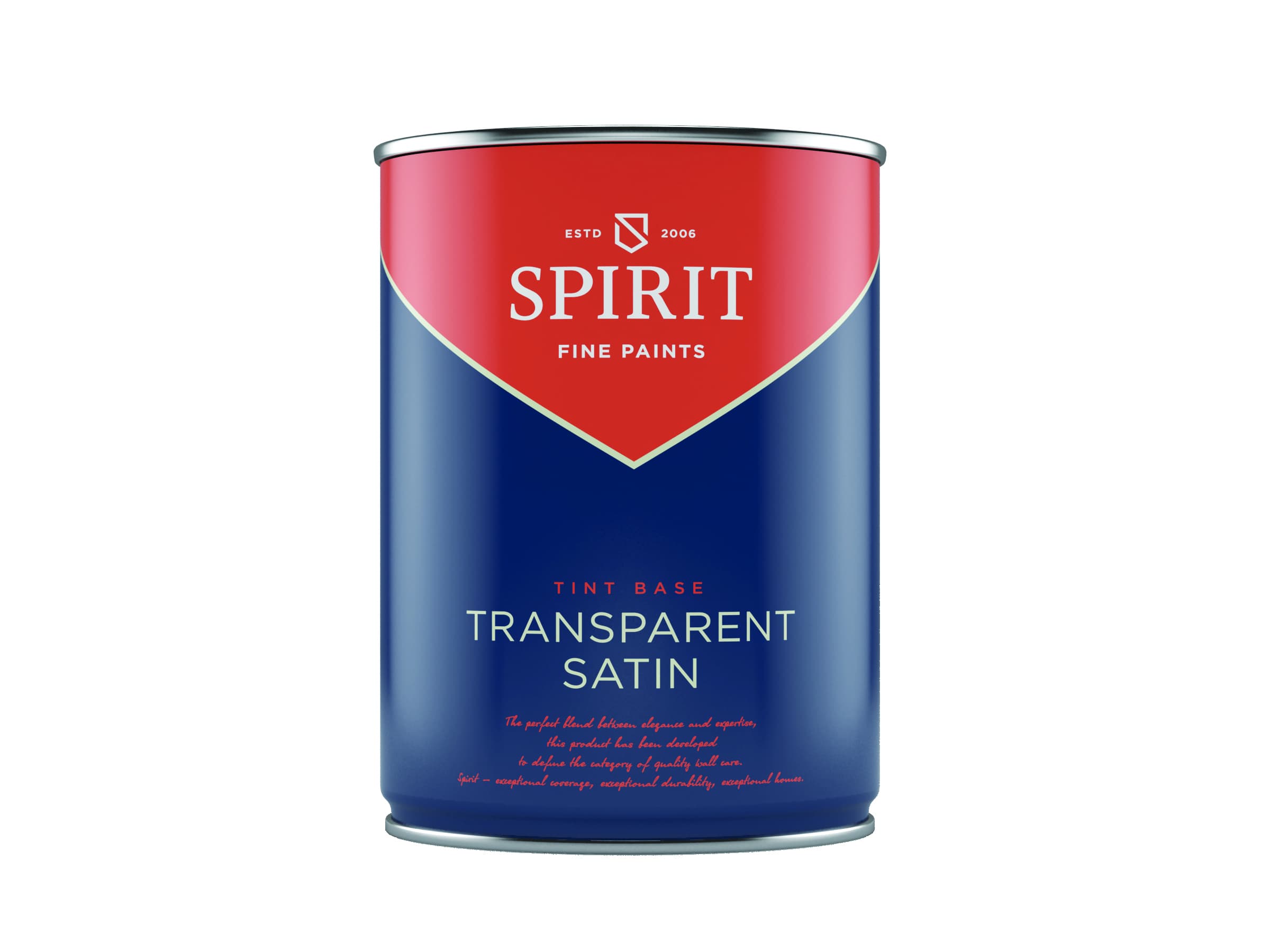 База за тониране Spirit Tint Base Transparent Satin 1л