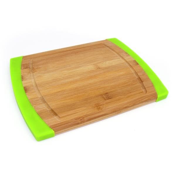 Дъска за рязане бамбук Muhler MR-1638BS 27x20x1.5cm зелен