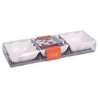 Комплект порцеланови купички 7331 / 10х10cm / 3 броя
