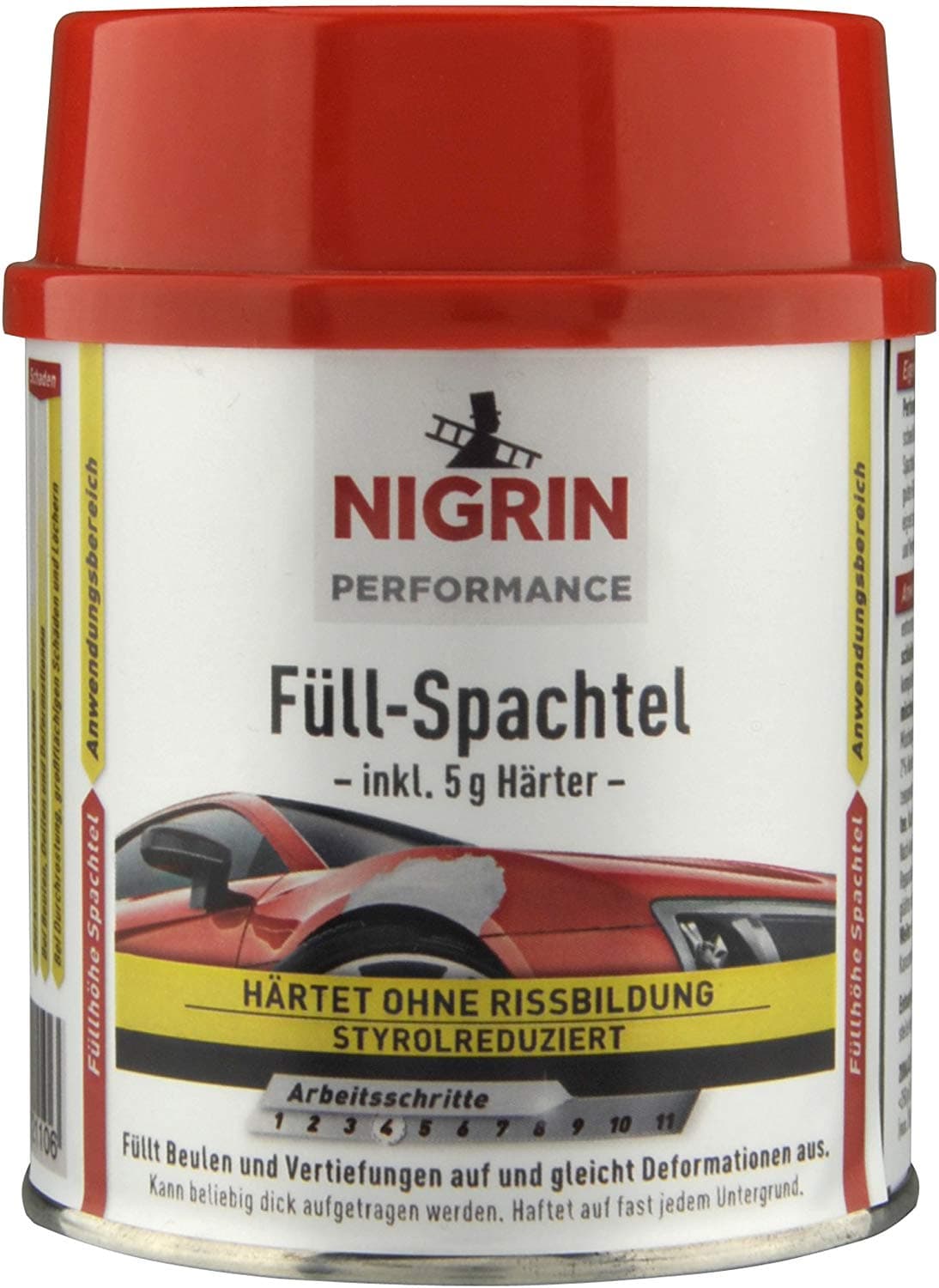 Препарат за запълване / полиестерен кит Full-Spachtek Nigrin 250г