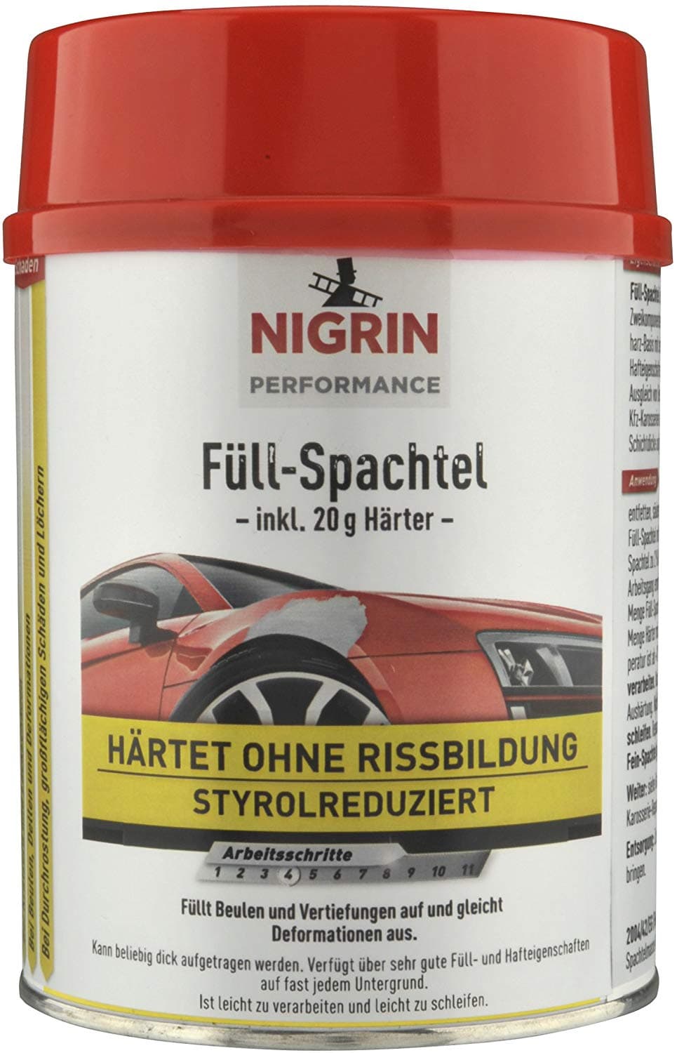 Препарат за запълване Nigrin Full-Spachtel 1кг 