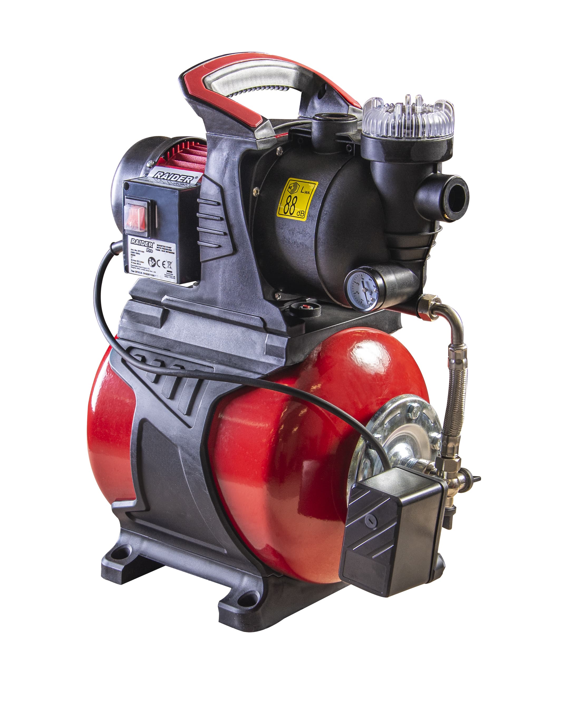 Хидрофор с воден филтър Raider RDP-WP800SW / 800W  