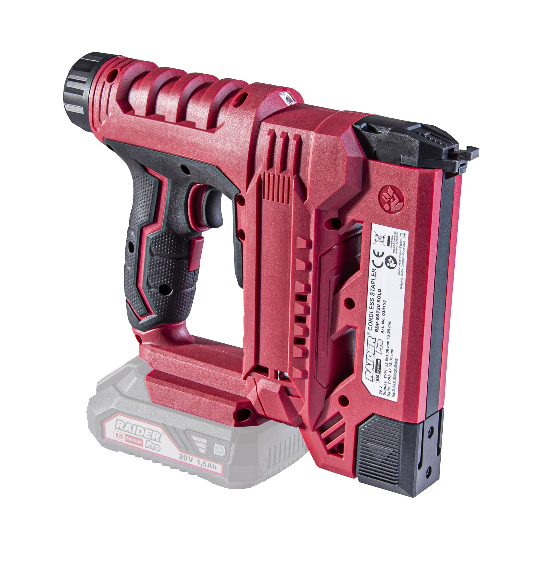 Акумулаторен комбиниран такер R20 Li-ion Solo Raider RDP-SST20