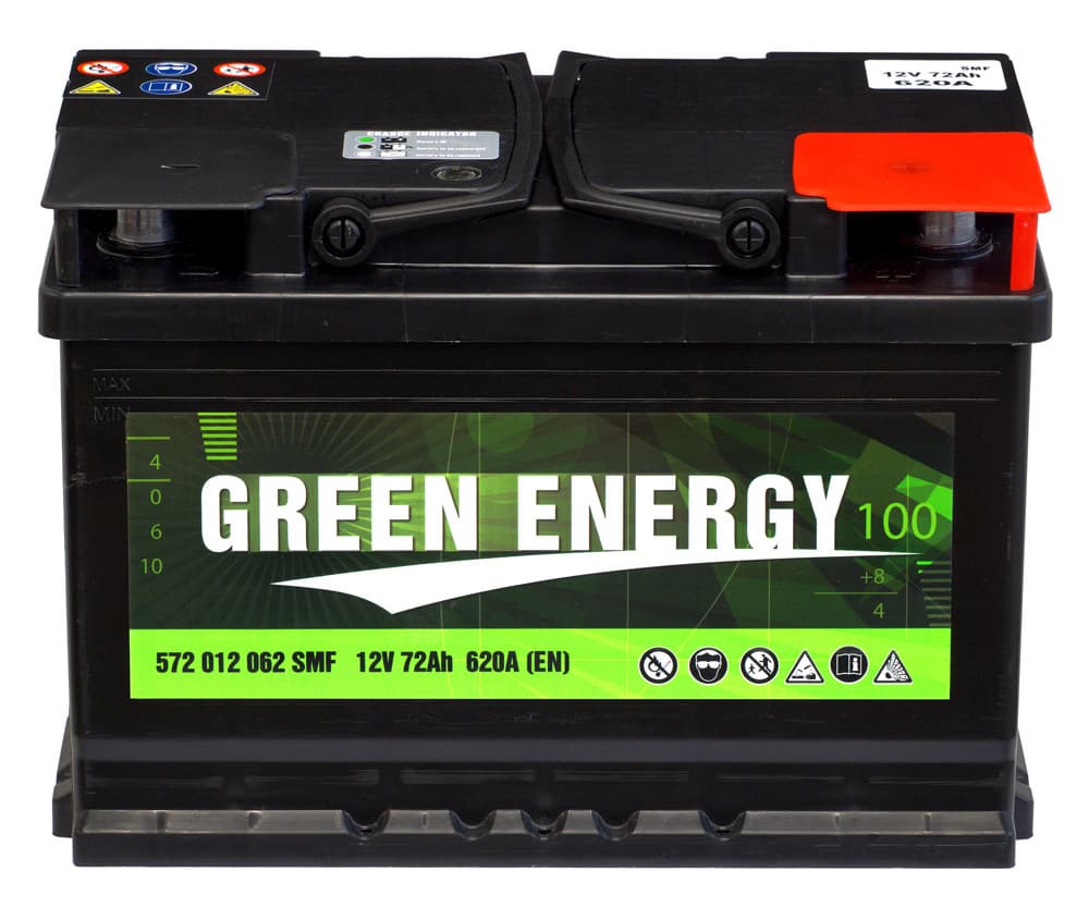 Стартерен акумулатор Green Energy 72Ah / 12V