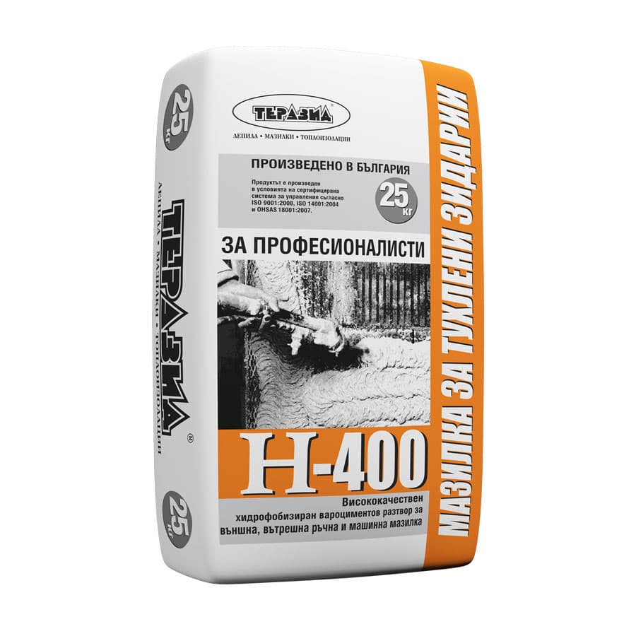 Вароциментова мазилка Н-400 25кг