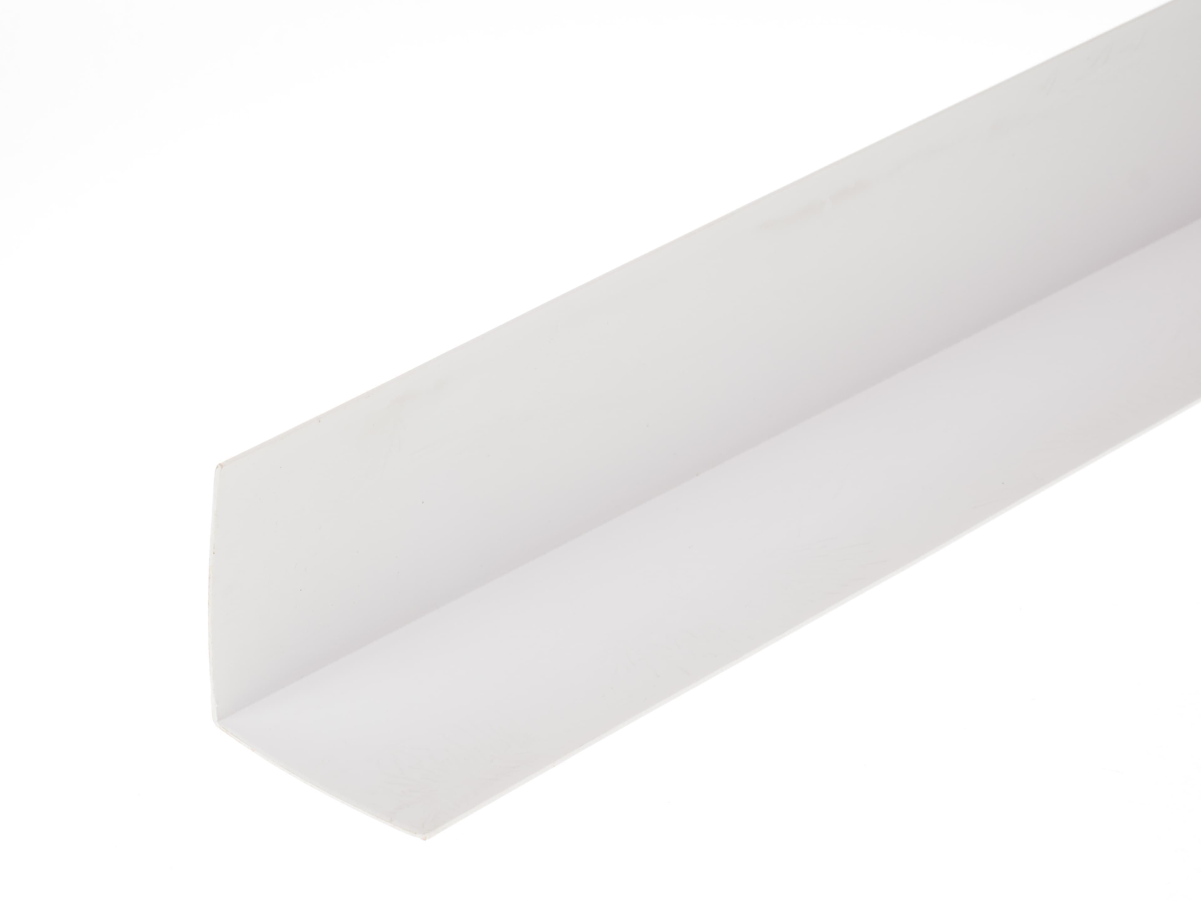 PVC ъглов V-профил Salag 50x50мм бял 2.9 м