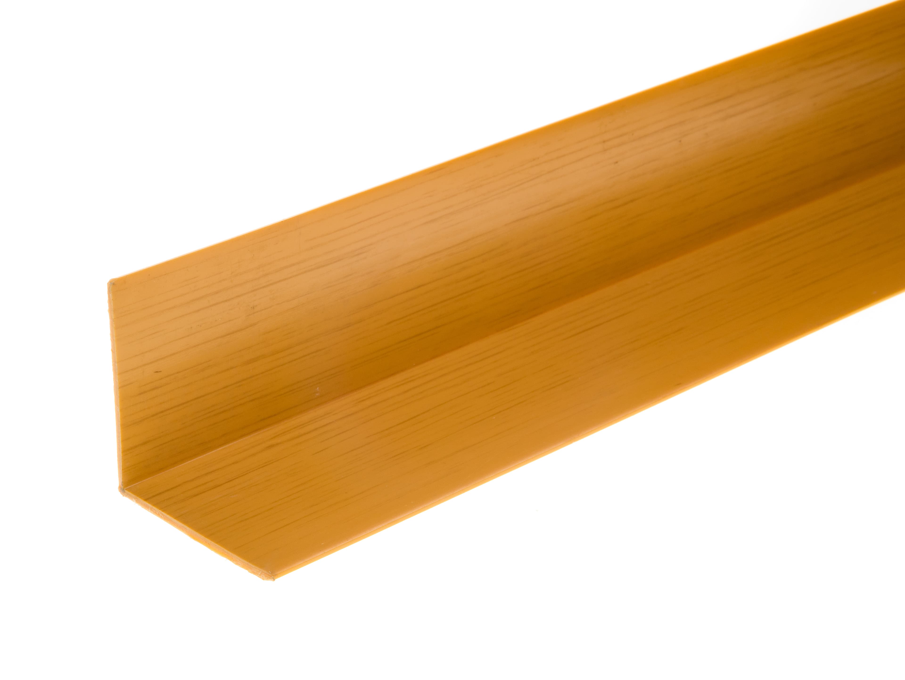 PVC ъглов V-профил Salag 50x50мм дъб 2.9 м