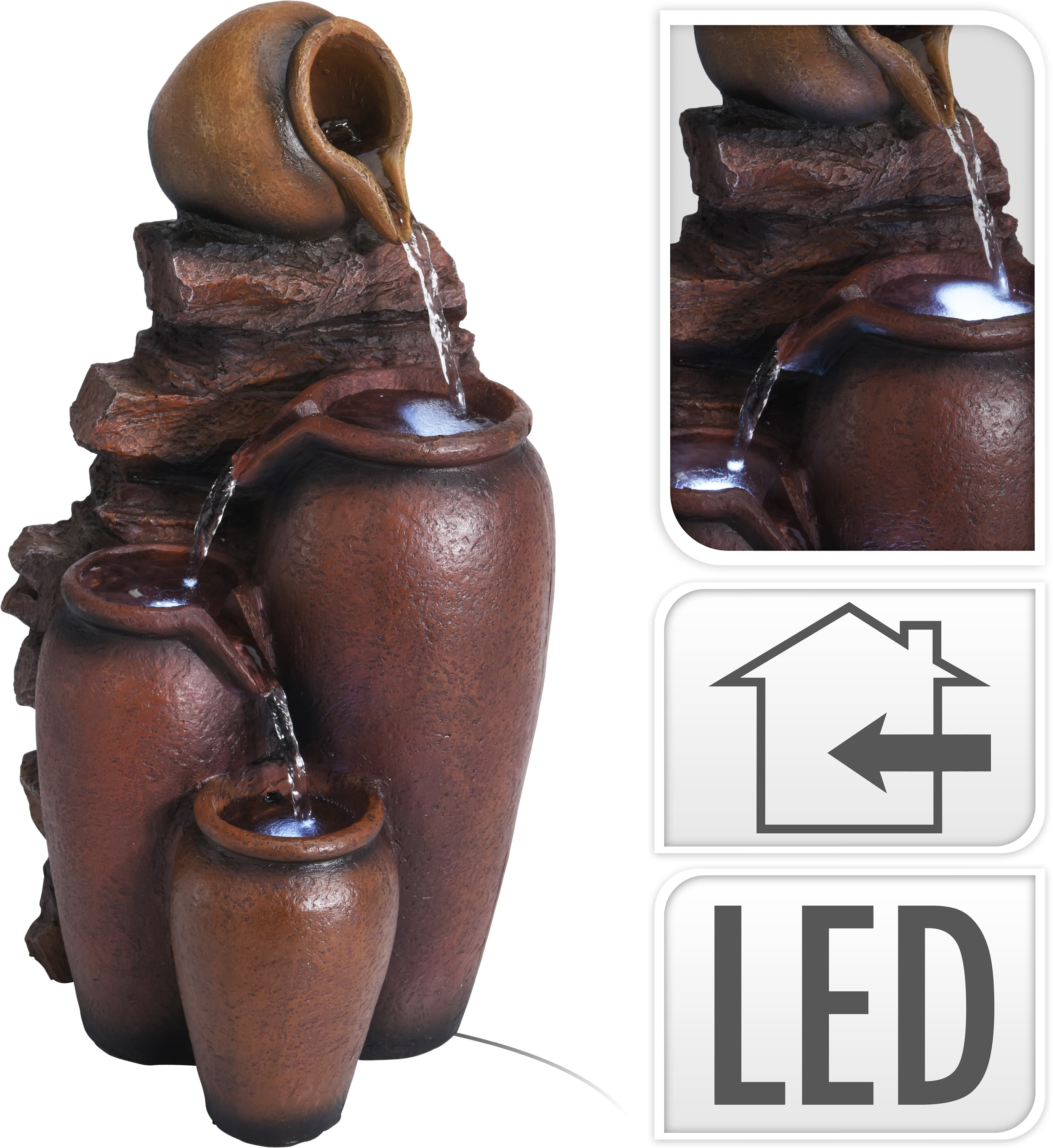 Декоративен фонтан Amphora 23x21x41см / 795202280