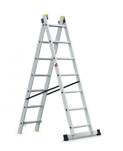 Алуминиева стълба Multisystem 2x7 стъпала