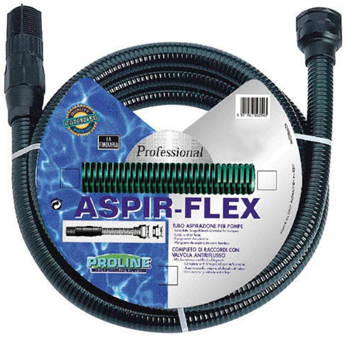 Смукателен маркуч сет Fitt Aspir-flex 1" 7m