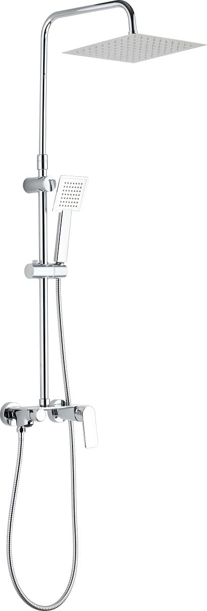 Тръбно окачване със смесител Cascada PL104HE-1E / хром