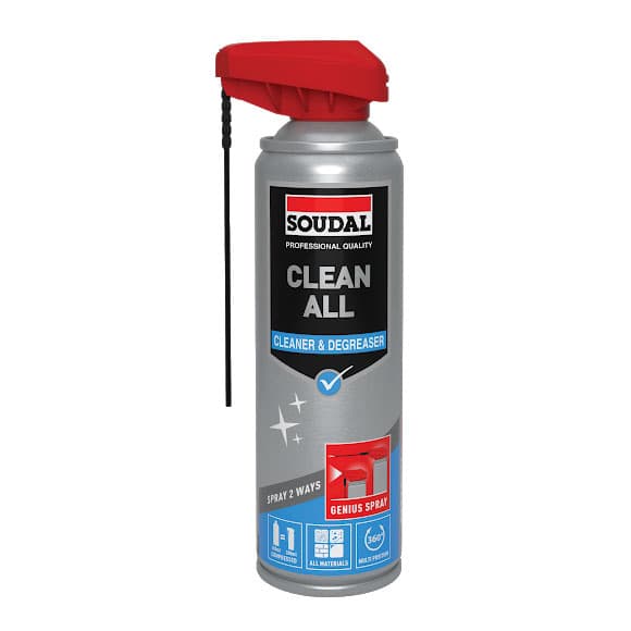 Почистващ спрей с накрайник за впръскване Soudal Clean All 300мл