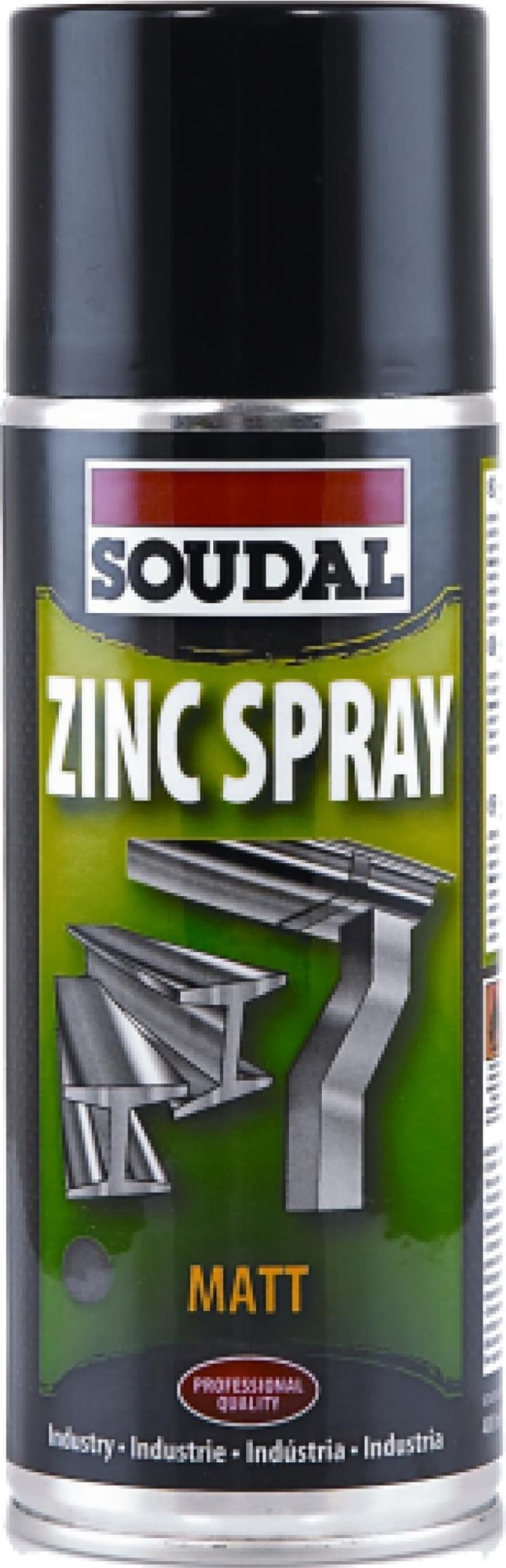 Цинков технически спрей Soudal 400мл