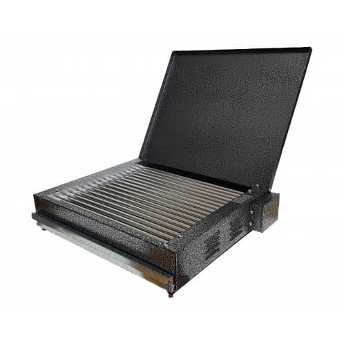 Електрическа скара с капак Rubino 2750W неръждаема
