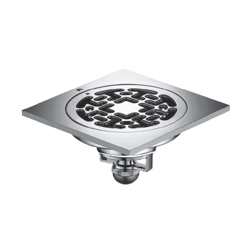 Точков прав/рогов магнитен сифон MAGdrain Classic Chrome C06G50-G 100х100мм