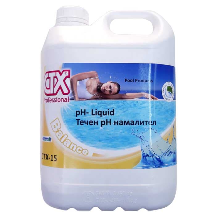 Течен РН намалител за басейн CTX15 / 5l