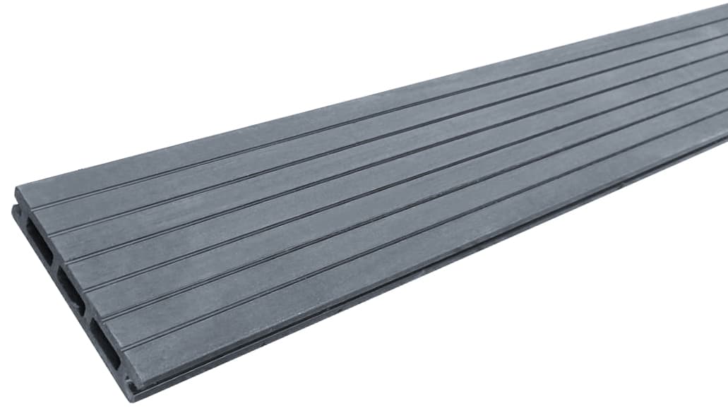 WPC декинг Ancient Black Brushed 20мм / 105мм / 2.9м