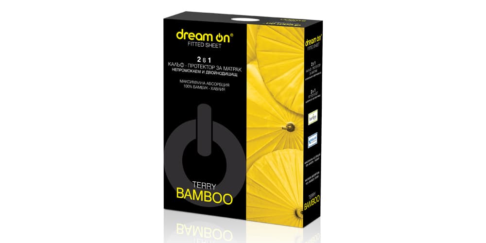 Непромокаем протектор за матрак Dream on Terry bamboo 90х200см