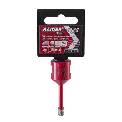 Боркорона Raider Diamond Dry M14 ø6мм