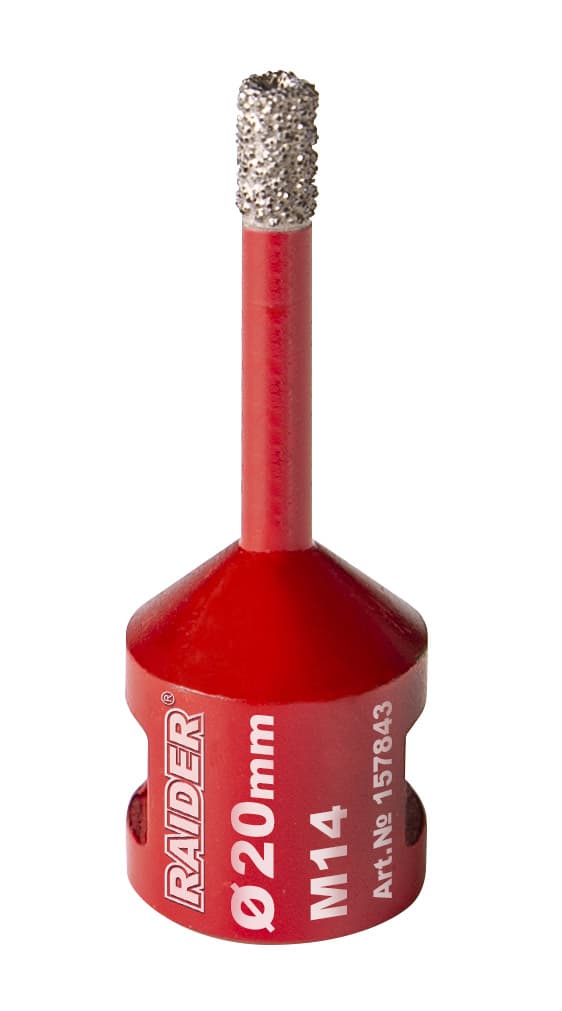 Боркорона Raider Diamond Dry M14 ø20мм