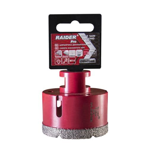 Боркорона Raider Diamond Dry M14 ø65мм