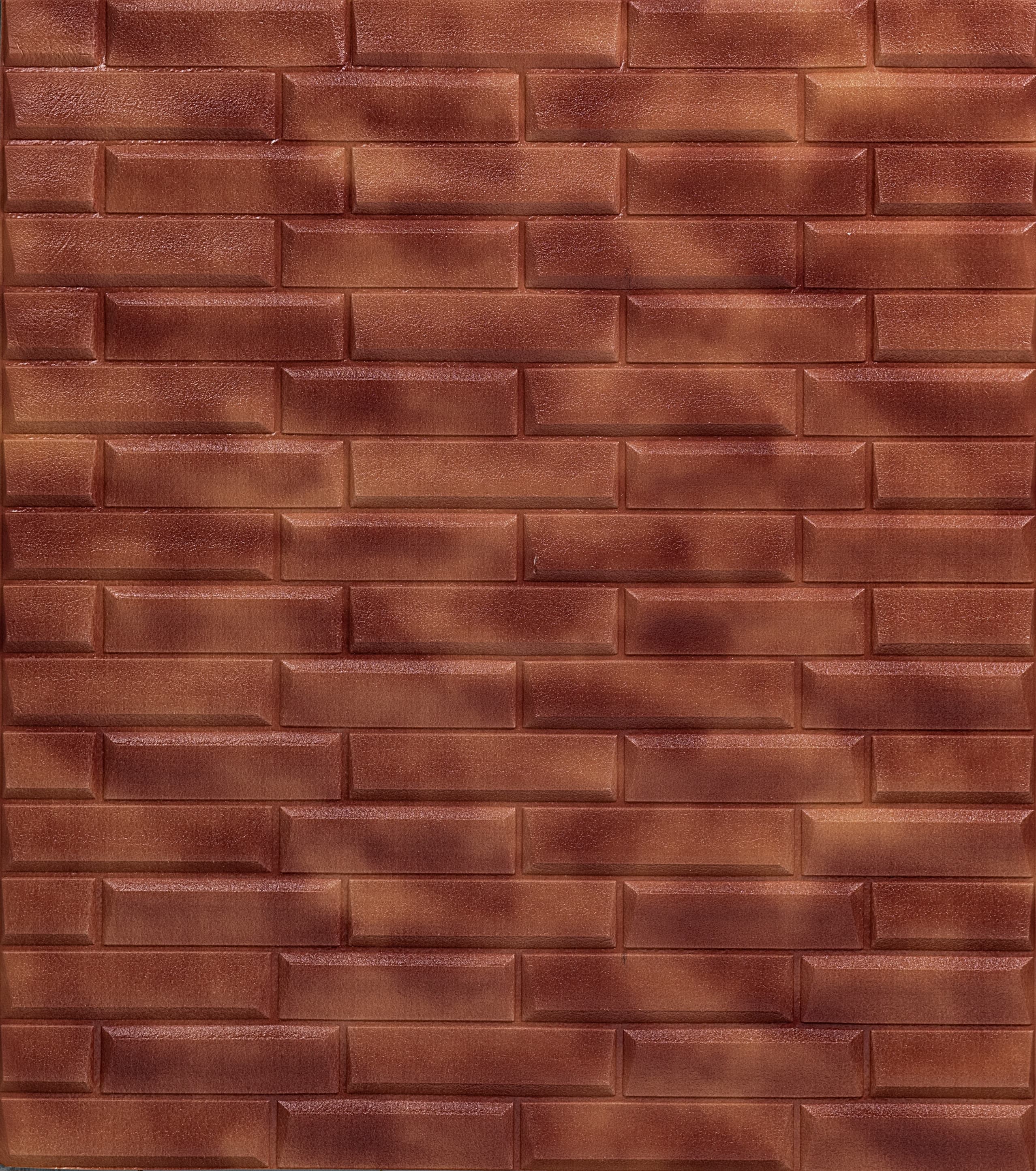 Топлоизолационно самозалепващо пано Mix Color 70x77x0.7 сm Мрамор кафяво/жълто