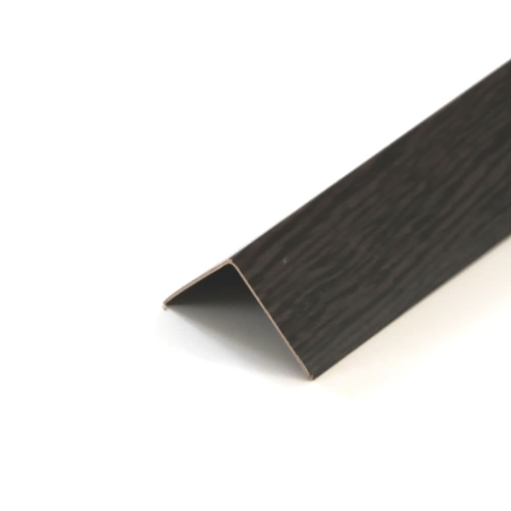 PVC V-профил Ideal 301 Венге 15х15mm 2.7m